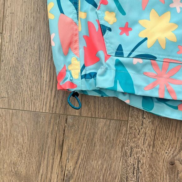 Nike Repel Floral Print Golf Anorak Jacket Size Small Women Rain jacket - Picture 5 of 10